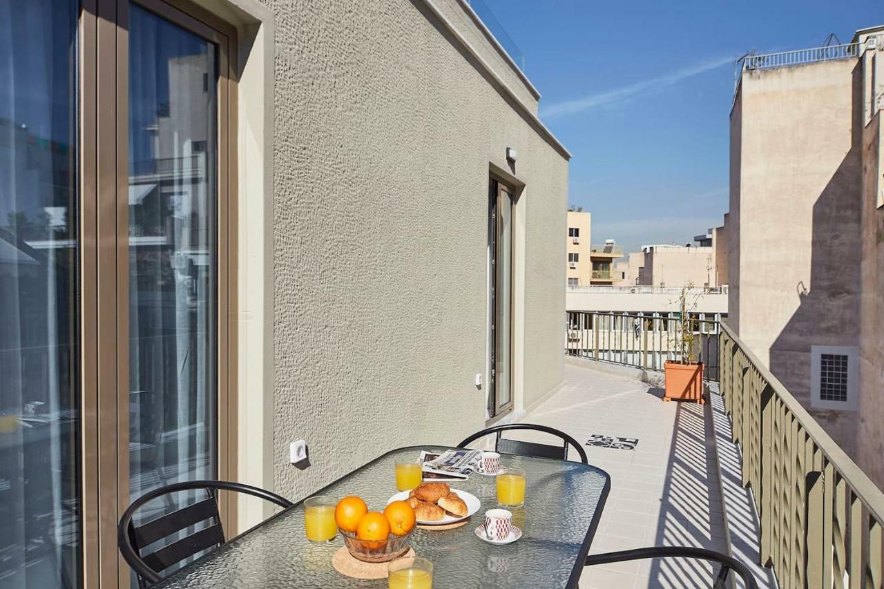 Spacious Suite W. Huge Balcony + Acropolis View Athens Ngoại thất bức ảnh
